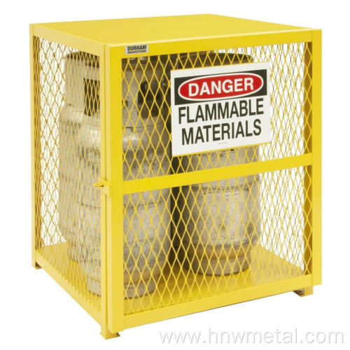 Gas cylinder storage cage for 4cylinder